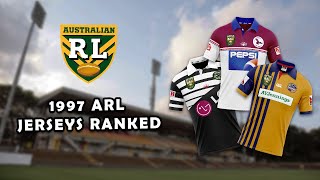 Ranking the 1997 Australian Rugby League home jerseys from worst to best [upl. by Angelia]