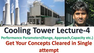 Cooling Tower Performance Parameters  Range  Approach  Capacity  COC  Lecture4 [upl. by Engen]