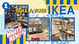 IKEA tour 1 What’s NEW at IKEA 2023 Summer  Showroom New product [upl. by Barnie]