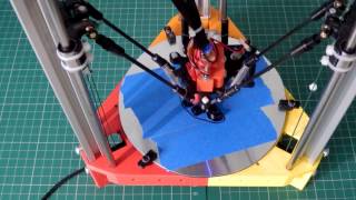 RepRap 3DR Delta 3D printer [upl. by Nered963]