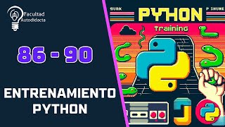 Entrenamiento Python con 100 Ejercicios  Episodio 1820 [upl. by Atnaloj]