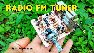 Tutorial Membuat Rangkaian Radio Fm Tuner Kaleng Menggunakan Ic C1028HA [upl. by Amanda]