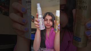 BBLUNT heat protection spray honest reviewminivlog hairstyle haircare review [upl. by At]