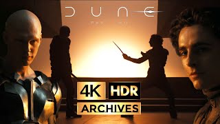 Dune Part 2  4K  HDR  Paul Atreides Vs FeydRautha Fight Scene 2024 [upl. by Trovillion706]