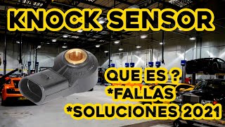 SENSOR DETONACIONKNOCK  COMO FUNCIONA Y PRUEBAS [upl. by Noxid]