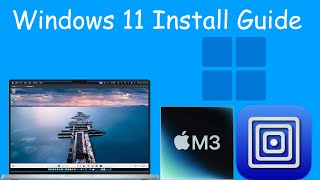 How to Install Windows 11 on Mac UTM 2024 [upl. by Ellehcor605]