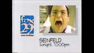 1996 Fox Seinfeld TV spot [upl. by Neeloc252]