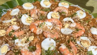 Lets cook Pancit Malabon  Countryside life in the Philippines [upl. by Tullus]