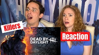 Dead by Daylight All Killers Trailers Reaction [upl. by Eloken]