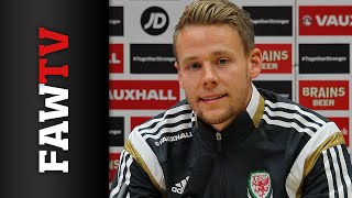 Chris Gunter speaks to the press about upcoming fixtures [upl. by Thalassa]