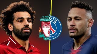 Neymar JR VS Mohamed Salah  Who Is The Best  Amazing Skills amp Goals  2019 [upl. by Ellehcsar]