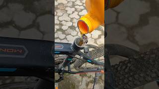 Bike maintenance skill How to make your Bikes ride smoother 🚲 lifehacks [upl. by Onaicilef]