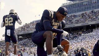 Navy Football News Conference Kenneth McShan PJ Volker 12524 [upl. by Hnacogn]