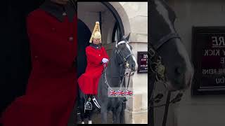 Unrestrained joy the Kings guard smile breaks free comrades arrive at the horse guards kingsguard [upl. by Allenad]