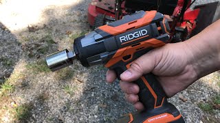 Ridgid Octane 18v impact wrench unboxingreview [upl. by Jdavie]