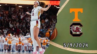 Full Game  South Carolina vs Tennessee  March 9 2024  Mochilovebasket [upl. by Neiv]