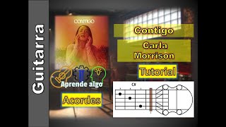 Contigo  Carla Morrison  Tutorial Guitarra  Acordes guitarra contigo CarlaMorrison [upl. by Namlas]