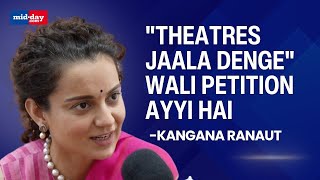 Kangana Ranaut reacts to the postponement of her film Emergency [upl. by Koblick641]