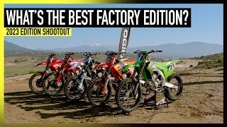 The Ultimate Factory Edition 450 Revealed  2023 Edition Shootout [upl. by Annabal]