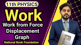 work class 11  Work done from force displacement graph  National book foundation  NBF  all board [upl. by Aerahs254]