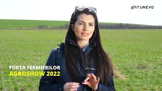 Mihaela Radu Naturevo Calciprill este produsulcheie pe care îl aplică la grâul de la AGROSHOW [upl. by Llenna382]