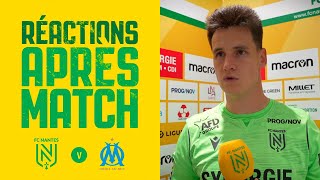 FC Nantes  OM  les réactions des joueurs [upl. by Qifar]