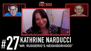 Talking Sopranos 27 wguest Kathrine Narducci Charmaine Bucco quotMr Ruggerios Neighborhoodquot [upl. by Alyekahs630]