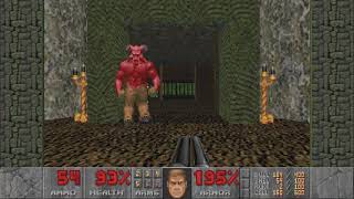 DOOM 2 Earthless Prelude Map 10  The Judas Tree Ultra Violence 100  PS5 Gameplay [upl. by Cirred]