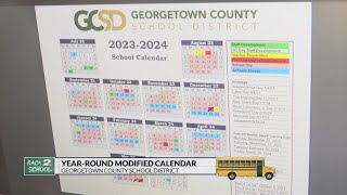 GCSD to begin yearround modified calendar this week [upl. by Ramilahs]