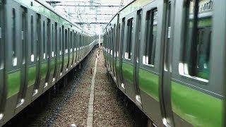 Xing Crossing Trains in Japan [upl. by Lindell802]