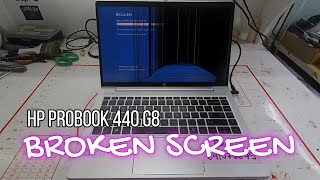 HP PROBOOK 440 G8 SCREEN REPLACEMENT [upl. by Riatsala]