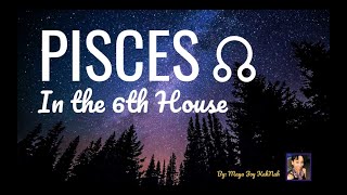 Pisces North Node in the 6th House  Libra Rising  Astrology with Maya [upl. by Dnesnwot]