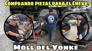 Comprando AUTOPARTES de carros YONKEADOS en el MOLL del YONKE [upl. by Dewees772]