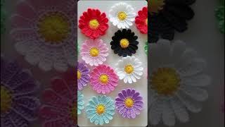 Crochet flowers for crochet loversfashion crochet [upl. by Yelreveb920]