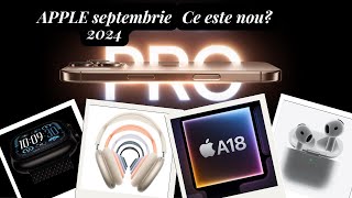 Ce a lansat Apple pe 9 septembrie 2024  Ceva cu adevărat quotNOUquot [upl. by Pritchett798]