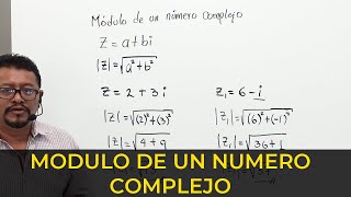 Álgebra Lineal Modulo de un numero complejo [upl. by Rafaelle]