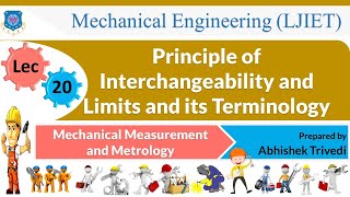 L 20 Principle of Interchangeability and Limits  Mechanical Measurement and Metrology  Mechanical [upl. by Rafferty]