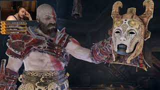 God of War 2022 Eir Valkyrie  Boss Fight  Give me God of War  Hitless  No damage taken [upl. by Aitselec]