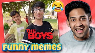 FUNNY INSTAGRAM amp INDIAN MEMES THE BOYS MEMES😂 [upl. by Aihtyc]