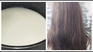 Homemade Hair Straightening Cream  Natural Keratin Treatments [upl. by Ecidnarb791]