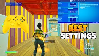 Smoothest XBOX Player 🤤  BEST Controller Settings For Fortnite [upl. by Llerrah]