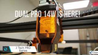 J Tech Photonics Dual PRO 14W Laser Cutting Tests [upl. by Halimaj429]