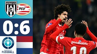 11 Sieg in Folge  PSV weiterhin perfekt  Heracles Almelo  PSV Eindhoven [upl. by Daus]