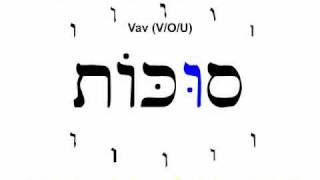 Hebrew Alphabet Part 1 [upl. by Eramal]