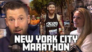 Timm Chiusanos NYC Marathon Recap with Kelly [upl. by Inait924]