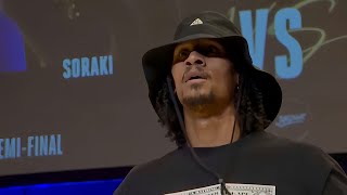 LARRY Les Twins vs D SORAKI  Juste Debout Gold Hamburg 2023 TIE BREAKER  Larry’s Round [upl. by Studner216]