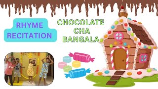 RHYME RECITATION DANCE ON ASAVA SUNDAR CHOCOLATE CHA BANGALA 🍫 SmartieCutieAdvik [upl. by Trumann971]