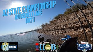 Day 1 Arizona BASS Nation State Championship [upl. by Ahsirpac]