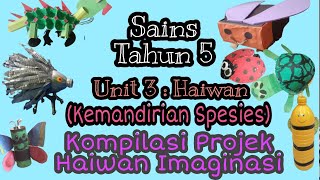 Sains Tahun 5  Unit 3 Haiwan  Projek Haiwan Imaginasi  Kemandirian Spesies [upl. by Ashman]