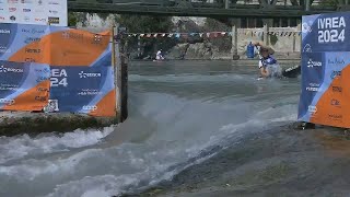 Lea Novak  Canoe Slalom  2024 ICF Canoe Slalom World Cup Ivrea Italy [upl. by Yrtua887]